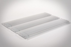 Roleta za bazen Remax - polikarbonat prosojna srebrna